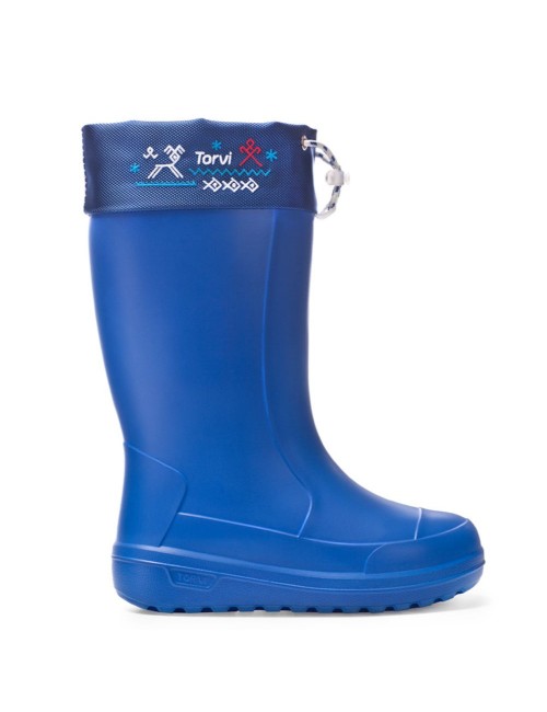 Moteriški žieminiai EVA batai Torvi Onega Mėlyni